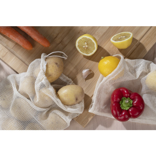 Zestaw worków wielorazowych GREENS 100 g Naturalny 16523-17 (7)