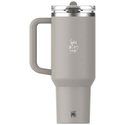 Stanley Quencher® ProTour 1180 ml termoizolowany kubek ze słomką, wykonany z recyklingowanej stali nierdzewnej Szary 10097982 (1)