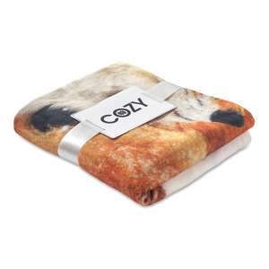 Koc polarowy z nadrukiem 2 - stronnym