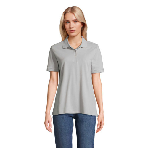 PACIFIC WOMEN POLO Pure Grey S04440-PG-M 