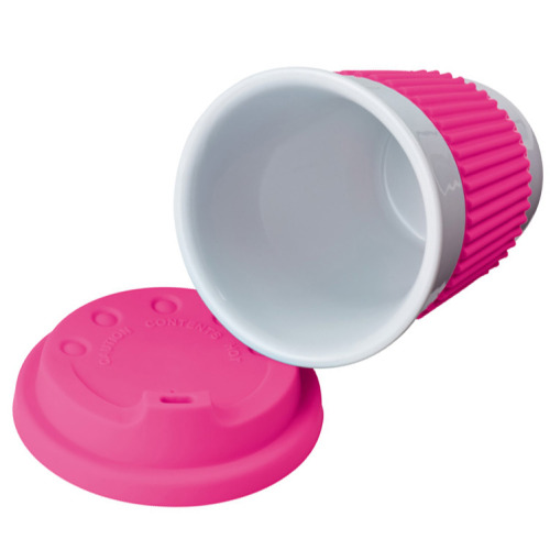 Kubek porcelanowy LA MATA Różowy 278911 (2)