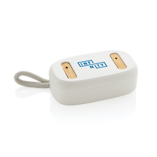 Bezprzewodowe słuchawki douszne TWS, RABS Biały P329.863 (5)