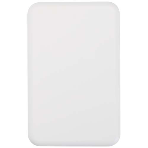 Acrab magnetyczny bezprzewodowy powerbank o pojemności 10 000 mAh i mocy 15 W z technologią 20 W PD — wykonany z tworzyw sztucznych pochodzących z recyklingu Biały 12444201 (3)