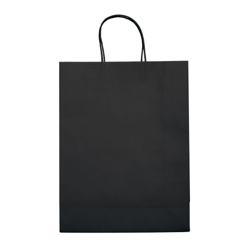 Duża Papierowa Torba Eco 120g/m² Czarny LT91718-N0002 (1)