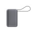 Powerbank Nova Laptop 65 W z wbudowanym kablem USB-C 30000 mAh Ciemnoszary LT95520-N0060 (1) thumbnail