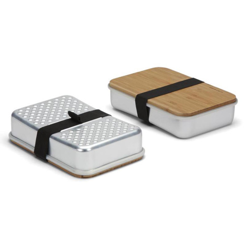 Pojemnik na kanapki SANDWICH ON BOARD BLACK+BLUM Srebrny B3SB001 (1)