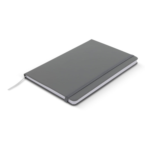 Notatnik A5 PU z kartkami papieru w kropki Jasnoszary LT92064-N0062 (4)