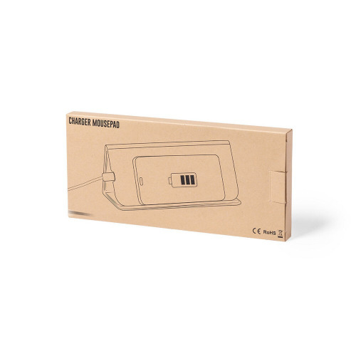 Korkowa podkładka pod mysz, ładowarka bezprzewodowa 5W, stojak na telefon Neutralny V0388-00 (1)