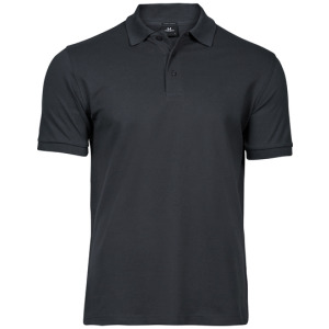 Polo Męskie Slim Organiczna Bawełna Elastan