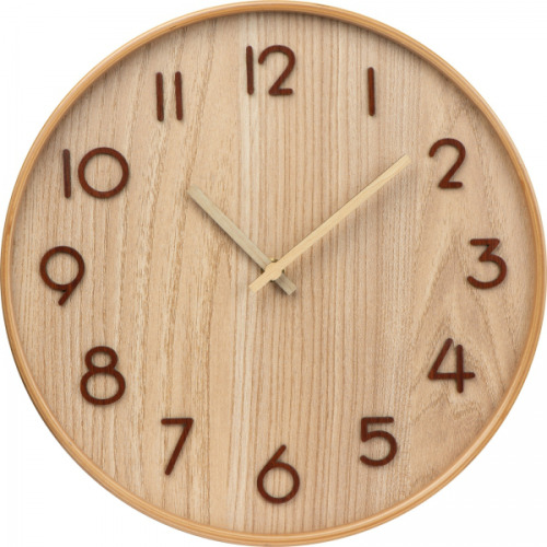 Zegar ścienny CATHERINE Beżowy 4259113 