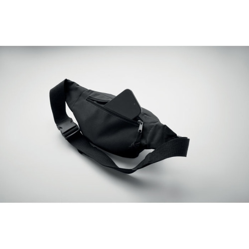 Saszetka z materiału 600D RPET Czarny MO2835-03 (3)