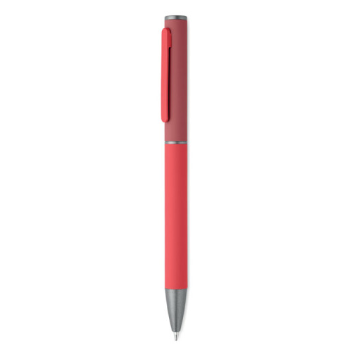 Długopis twist alu recykling Czerwony MO3174-05 