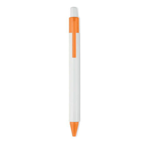 Długopis plastikowy pomarańczowy MO3361-10 (2)
