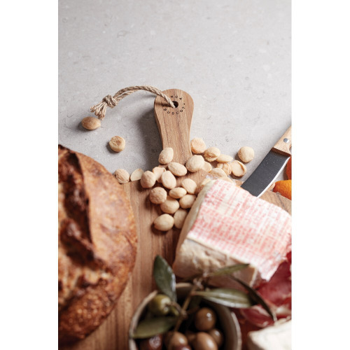 Okrągła deska do krojenia, serwowania VINGA Buscot Brązowy VG027-16 (7)