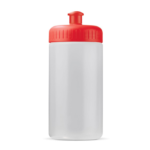 Bidon Sportowy  Bio 500ml podstawowa Transparentny / czerwony LT98859-N0421 
