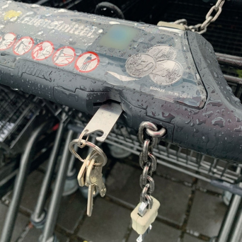 Brelok metalowy STICKIT Szary 158307 (3)