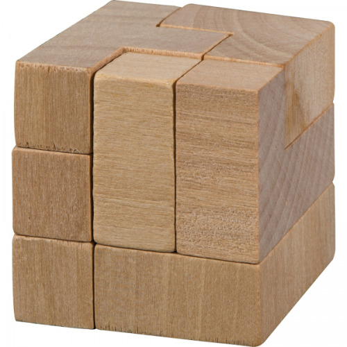 Gra układanka drewniana WIKTOR Brązowy 5042501 (3)