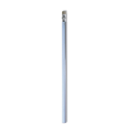 Ołówek z gumką biały KC2494-06 