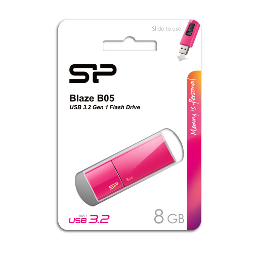 Pendrive Silicon Power 3,0 Blaze B05 Różowy EG813211 8GB (5)