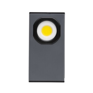 Lampka warsztatowa COB Gear X, ładowana przez USB szary, czarny