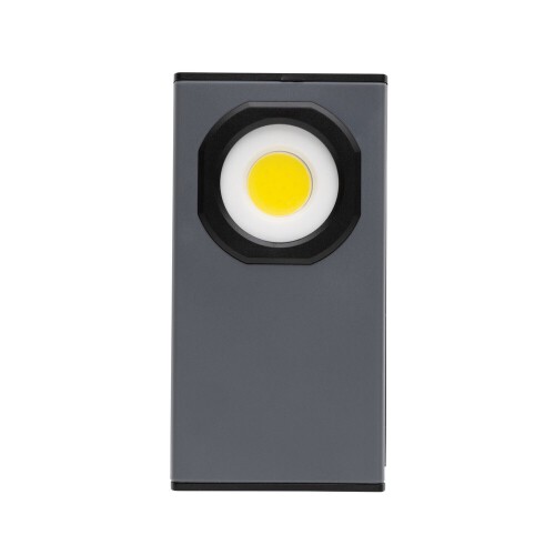 Lampka warsztatowa COB Gear X, ładowana przez USB szary, czarny P513.242 
