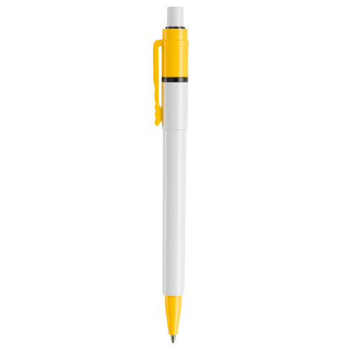 Długopis Baron Colour nieprzezroczysty Biały / żółty LT80900-N0141 (5)