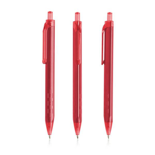 Plastikowy trójkątny długopis / Triplast Dark Red IP13159253 (1)