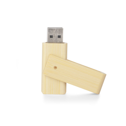 Pamięć USB bambusowa TWISTER 16 GB Brązowy 44088 (1)