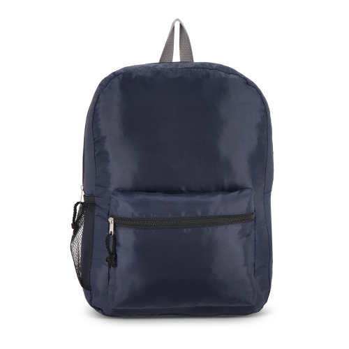 R-PET 190T Lekki plecak 30,5 x 12,7 x 42 cm 16 l Ciemnoniebieski LT95363-N0010 (3)