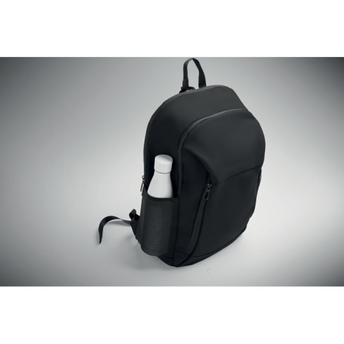 Plecak na laptop 15" z PU Czarny MO2684-03 (2)