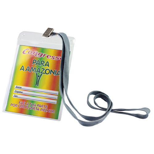 Smycz z etui na identyfikator / Badgeyard Przezroczysty IP37040999 (1)
