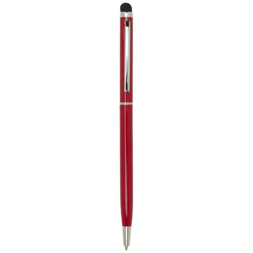 Ore aluminium ballpoint pen with stylus Czerwony 10625621 