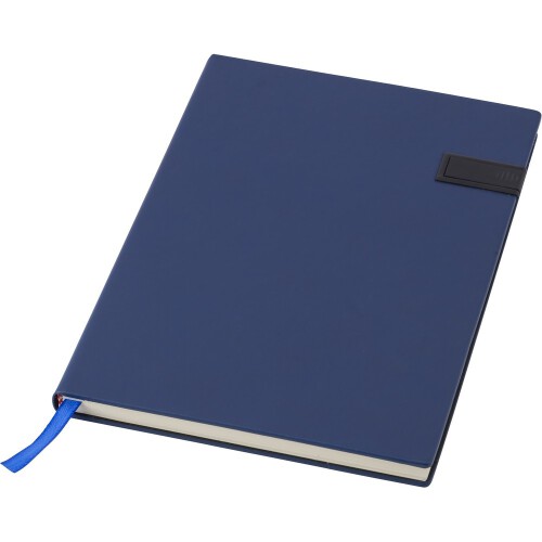 Notatnik ok. A5, pamięć USB 16 GB niebieski V2983-11 (1)