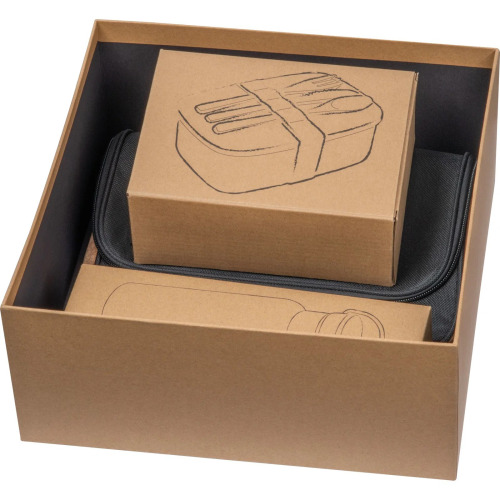 Zestaw butelka, lunch box, torba termiczna REIMS Wielokolorowy 3572mc (2)