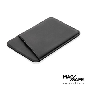 Magnetyczne etui na kartę kredytową do telefonu iPhone 12 MagSafe czarny