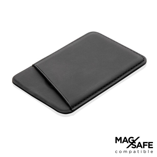 Magnetyczne etui na kartę kredytową do telefonu iPhone 12 MagSafe czarny P820.751 