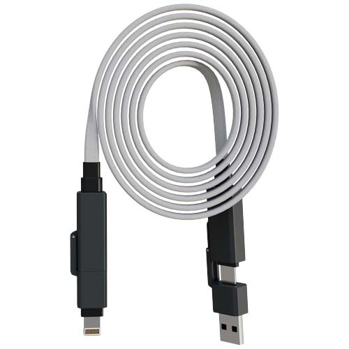 SCX.design C58 magnetyczny płaski kabel do ładowania 60 W Szary 2PX19682 (2)