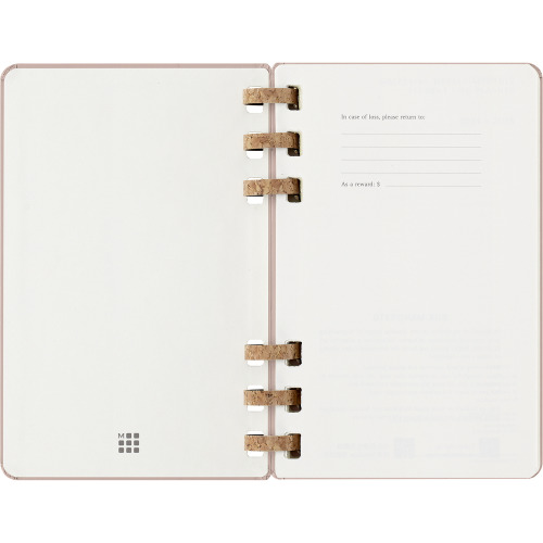 Spiralny kalendarz MOLESKINE Beżowy VM890-20/2026 (2)
