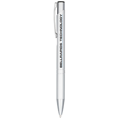 Długopis automatyczny Moneta z anodyzowanego aluminium Srebrny 10758318 (1)