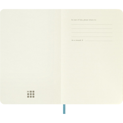 MOLESKINE Notatnik ok. A6 Turkusowy VM205-29 (8)