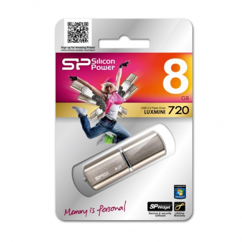 Pendrive Silicon Power Luxmini 720 2.0 Złoty EG 810698 8GB (3)