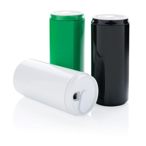 Ekologiczna puszka 330 ml, butelka sportowa Biały P436.533 (7)