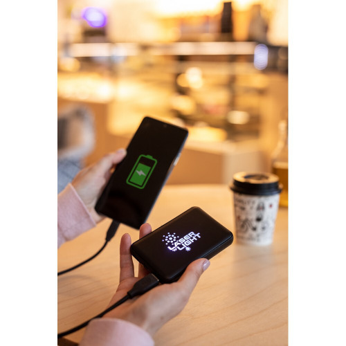 Power bank 5000 mAh RPET | Suzanne Czarny V7967-03 (2)