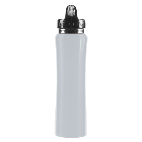 Bidon, butelka sportowa 500 ml ze słomką biały V8467-02 (1)