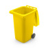 Pojemnik na przybory do pisania „kontener na śmieci” | Erco żółty VA079-08 (1) thumbnail
