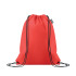Worek ze sznurkiem z RPET Czerwony MO2809-05  thumbnail