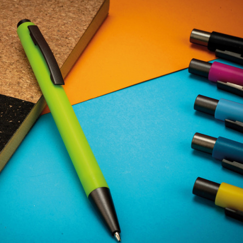 Długopis plastikowy MIKOLAJ Bordowy 1094502 (7)