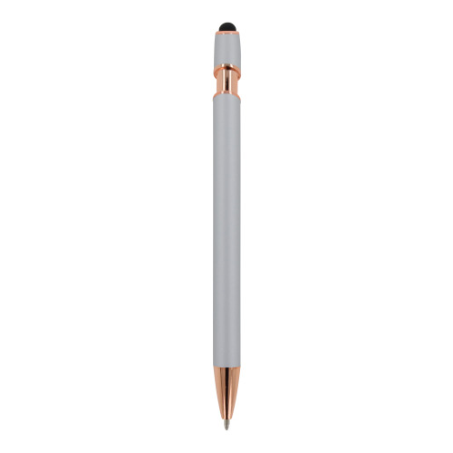 Ballpen Paris Deluxe Metal Rubberised Srebrny LT87783-N0005 (2)