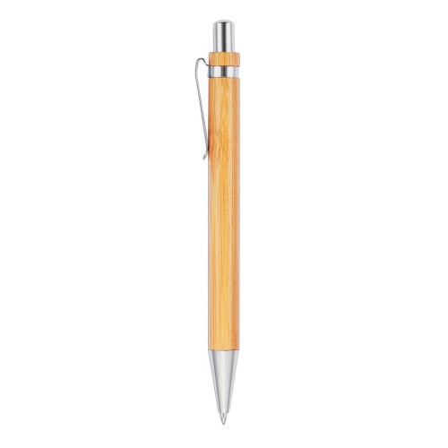 Bambusowy długopis szary, szary P610.329 (6)