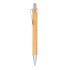 Bambusowy długopis szary, szary P610.329 (6) thumbnail